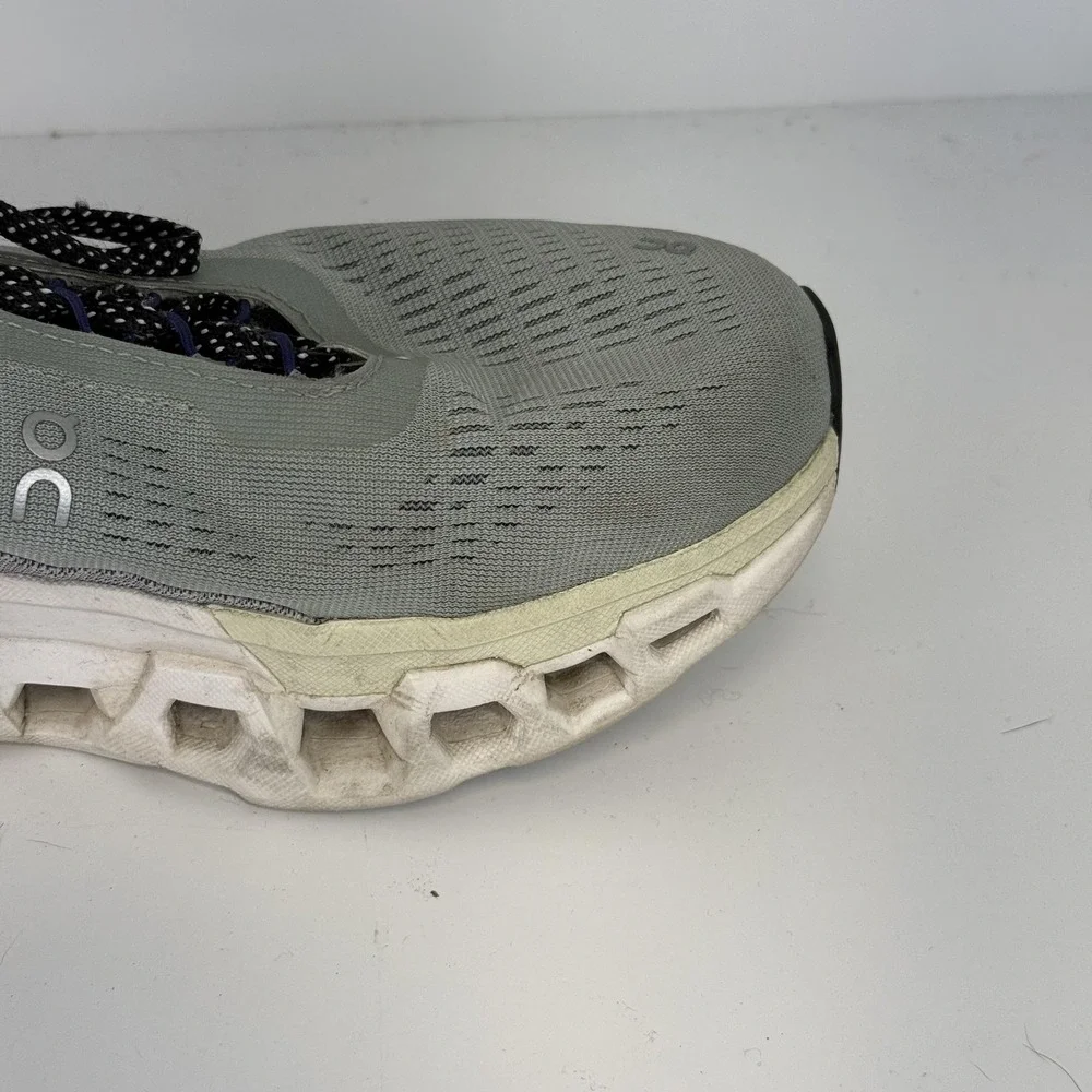 On Running Shoes Womens 10 Gray Cloudmonster CloudTec Athletic Mesh Sneakers
